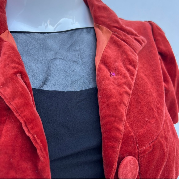 VTG Burnt Orange Princess Coat - Picture 12 of 16